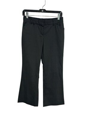 Express Design Studio 2/S Black Pinstripe Dress Pants Classic Minimalist